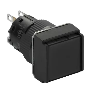  Schneider XB6ECA21P Harmony XB6 Ø16 komplett nyomógomb fekete NC IP65