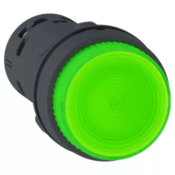   Schneider XB7NW33B1 Harmony XB7 monolitikus világító nyomógomb LED, 1nO, zöld