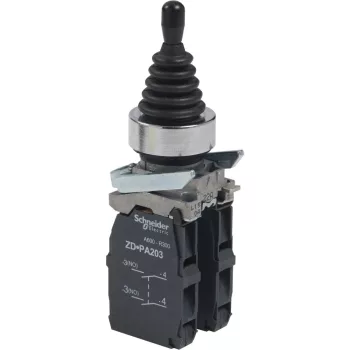   Schneider XD4PA1656241 Harmony XD4 fém joystick, Ø22, 50mm kar