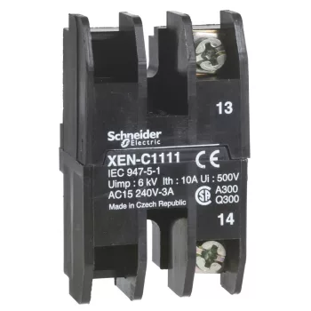   Schneider XENC1111 Harmony XAC Érintkező elem XACB XACM-hez, függőkapcsolóhoz