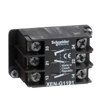   Schneider XENG1191 Harmony XAC Szimpla, 2-sebességes , lassú kioldású, N/C+N/O+N/O, függőkapcsolóhoz