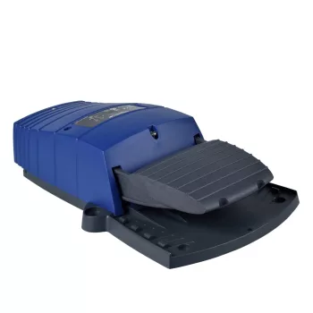   Schneider XPEB211 Harmony XPE lábkapcsoló, 2 fokozatú, 1NO+2NC, védeőtető nélkül, műanyag, kék