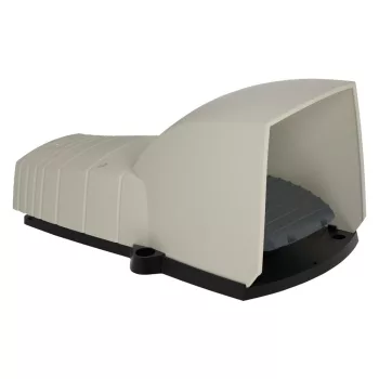   Schneider XPEG510 Harmony XPE lábkapcsoló, 1 fokozatú, 1NO+1NC, védőtetővel, műanyag, kioldóval, szürke