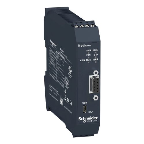 Schneider Electric XPSMCMCO0000CO Preventa XPS MCM biztonsági vezérlő, kommunikációs modul, CANopen, SUB-D9, csavaros