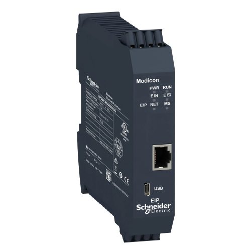 Schneider Electric XPSMCMCO0000EIG Preventa XPS MCM biztonsági vezérlő, kommunikációs modul, Ethernet IP, 1xRJ45, rugós