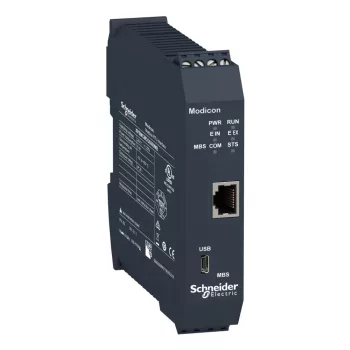  Schneider Electric XPSMCMCO0000MB Preventa XPS MCM biztonsági vezérlő, kommunikációs modul, Modbus RTU, 1xRJ45, csavaros
