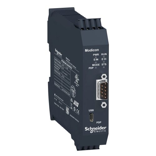 Schneider Electric XPSMCMCO0000PBG Preventa XPS MCM biztonsági vezérlő, kommunikációs modul, Profibus DP, SUB-D9, rugós