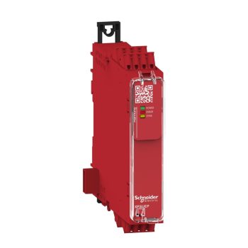   Schneider XPSUEP14AC Preventa biztonsági relé bővítő modul, XPSUA reléhez, Cat.4, 24VAC/DC, rugós