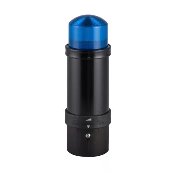   Schneider XVBL6B6 Harmony XVB Ø70 fényoszlop, 5J villanócsöves, kék 24VAC/DC