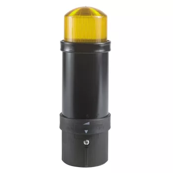   Schneider XVBL6B8 Harmony XVB Ø70 fényoszlop, 5J villanócsöves, sárga 24VAC/DC