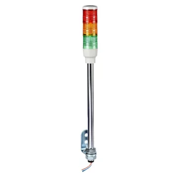   Schneider XVC4M3 Harmony XVC monolitikus Ø40 fényoszlop, 1 piros 1 narancs 1 zöld folyamatos, tartócső, 100-240VAC