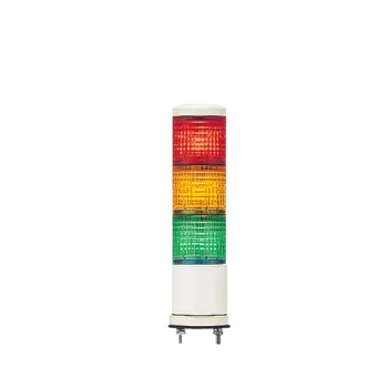   Schneider XVC6B35SK Harmony XVC monolitikus Ø60 fényoszlop, 1 piros 1 narancs 1 zöld folyamatos/villogó, hangjelzővel, 24VAC/DC