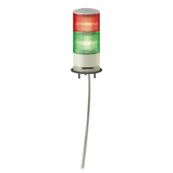   Schneider Electric XVGB2W Harmony Easy komplett fényoszlop, 2 szintes, piros-zöld, 24 VAC/DC, direkt rögzítésű