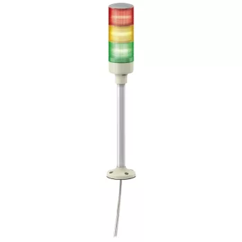   Schneider Electric XVGB3H Harmony Easy komplett fényoszlop, 3 szintes, piros-narancs-zöld, 24 VAC/DC, tartócsöves, csavaros,