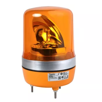   Schneider XVR10B05 Harmony XVR forgútükrös jelzőfény, LED-es, Ø106, IP23, narancs, 24VAC/DC