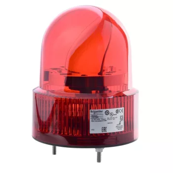   Schneider XVR12B04 Harmony XVR forgútükrös jelzőfény, LED-es, Ø120, IP23, piros, 24VAC/DC