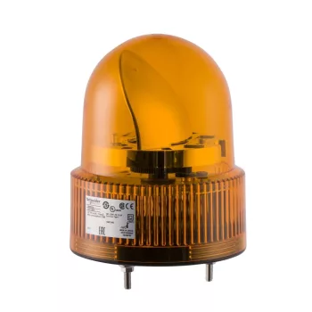   Schneider XVR12B05S Harmony XVR forgútükrös jelzőfény, LED-es, Ø120, IP23, narancs, 24VAC/DC, 50-90dB berregővel