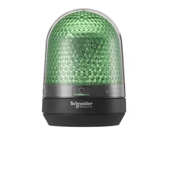   Schneider XVR3B03 Harmony XVR forgófényű jelzőegység, LED-es, Ø100, IP65, zöld, 12-24VAC/DC