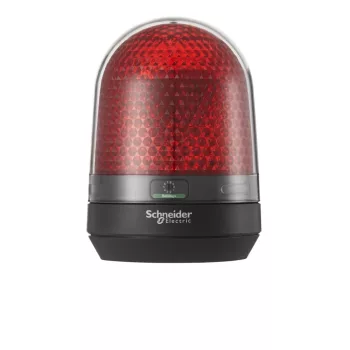   Schneider XVR3B04 Harmony XVR forgófényű jelzőegység, LED-es, Ø100, IP65, piros, 12-24VAC/DC