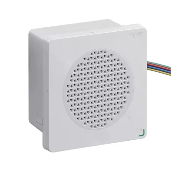  Schneider XVSV9MWN 96x96 elektromos hangjelző, NPN 230 VAC, fehér