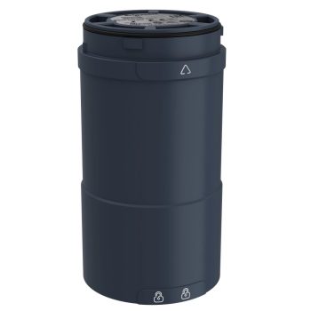   Schneider XVUC020 Harmony XVU Ø60 fényoszlop test magasító, fekete, 24VAC/DC