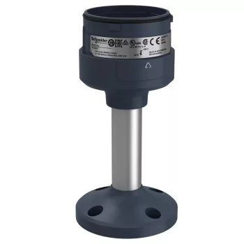   Schneider XVUZ02 Harmony XVU Ø60 fényoszlop rögzítő egység tartóoszlopos rögzítéshez, 100 mm magas, fekete