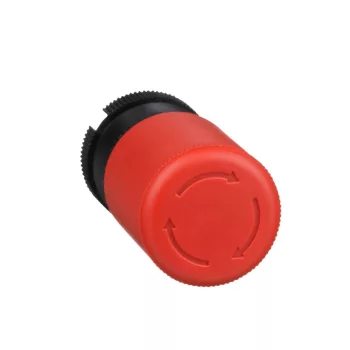   Schneider ZA2BS834 Harmony XA2 Vészgomb fej, fokozottan biztonságos kivitel, piros, 30mm, XAC függőkapcsolóhoz