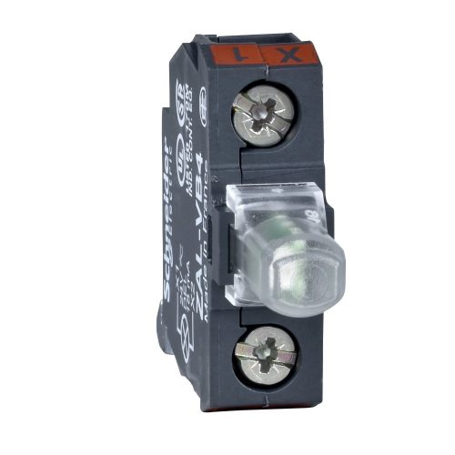 Schneider ZALVB5 Harmony XAC LED homloklapra szerelhető 24V sárga, függőkapcsolóhoz