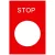 Schneider ZB2BY2304 Felirati címke 30x40mm, "Stop", piros alapon fehér betűk