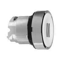 Schneider ZB4BA136 Harmony fém nyomógomb fej, Ø22, visszatérő, fehér, "II" Schneider ZB4BA136 Harmony fém nyomógomb fej, Ø22, visszatérő, fehér, "II"