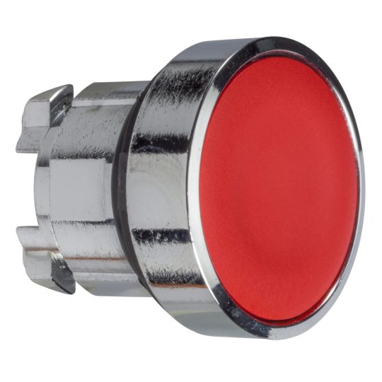 Schneider ZB4BA4TQ Harmony fém nyomógomb fej, Ø22, visszatérő, piros 100 darabos csomagban Schneider ZB4BA4TQ Harmony fém nyomógomb fej, Ø22, visszatérő, piros 100 darabos csomagban