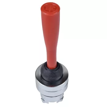  Schneider ZB4BB4 Harmony fém joystick fej, Ø22, mindenirányú, visszatérő, piros kar