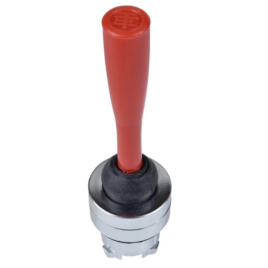 Schneider ZB4BB4 Harmony fém joystick fej, Ø22, mindenirányú, visszatérő, piros kar Schneider ZB4BB4 Harmony fém joystick fej, Ø22, mindenirányú, visszatérő, piros kar