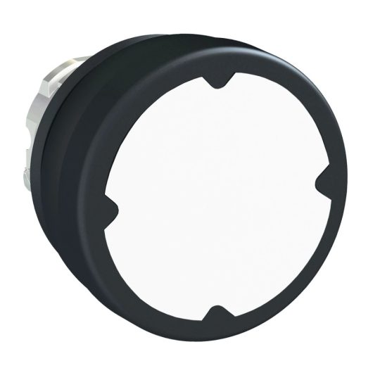 Schneider ZB4BC180 Harmony fém durva környezeti nyomógomb fej, Ø22, visszatérő, fehér Schneider ZB4BC180 Harmony fém durva környezeti nyomógomb fej, Ø22, visszatérő, fehér