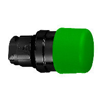 Schneider ZB4BC347 Harmony fém Ø30 gombafejű nyomógomb fej, Ø22, visszatérő, zöld, fekete test Schneider ZB4BC347 Harmony fém Ø30 gombafejű nyomógomb fej, Ø22, visszatérő, zöld, fekete test