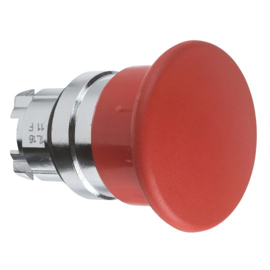Schneider ZB4BC4 Harmony fém Ø40 gombafejű nyomógomb fej, Ø22, visszatérő, piros Schneider ZB4BC4 Harmony fém Ø40 gombafejű nyomógomb fej, Ø22, visszatérő, piros