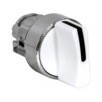 Schneider ZB4BD301 Harmony fém választókapcsoló fej, Ø22, 3 állású, fehér Schneider ZB4BD301 Harmony fém választókapcsoló fej, Ø22, 3 állású, fehér