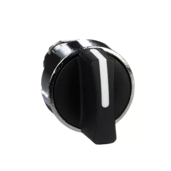   Schneider ZB4BD5 Harmony fém választókapcsoló fej, Ø22, 3 állású középre visszatérő, fekete