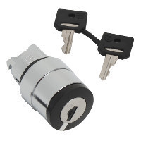 Schneider ZB4BG710 Harmony fém választókapcsoló fej, Ø22, 458E kulcsos, középső pozícióban kivehető, középre visszatérő, 3 állású Schneider ZB4BG710 Harmony fém választókapcsoló fej, Ø22, 458E kulcsos, középső pozícióban kivehető, középre visszatérő, 3 állású