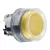 Schneider ZB4BP5 Harmony fém nyomógomb fej, Ø22, visszatérő, kiemelkedő, gumisapkás, sárga