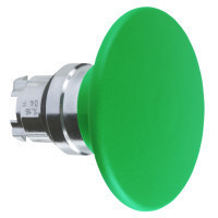 Schneider ZB4BR37 Harmony fém nyomógomb fej, Ø22, visszatérő, Ø60 gombafejű, zöld, fekete test Schneider ZB4BR37 Harmony fém nyomógomb fej, Ø22, visszatérő, Ø60 gombafejű, zöld, fekete test