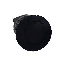 Schneider ZB4BS527 Harmony fém nyomógomb fej, Ø22, Ø40 gombafejű, forgatásra kioldó, fekete, fekete test Schneider ZB4BS527 Harmony fém nyomógomb fej, Ø22, Ø40 gombafejű, forgatásra kioldó, fekete, fekete test