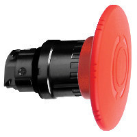 Schneider ZB4BS8647 Harmony fém vészleállító nyomógomb fej, Ø22, Ø60 gombafejű, forgatásra kioldó, piros, fekete test Schneider ZB4BS8647 Harmony fém vészleállító nyomógomb fej, Ø22, Ø60 gombafejű, forgatásra kioldó, piros, fekete test