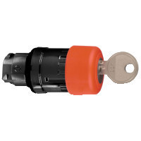 Schneider ZB4BS9347 Harmony fém vészleállító nyomógomb fej, Ø22, Ø30 gombafejű, 455 kulccsal kioldó, piros, fekete test Schneider ZB4BS9347 Harmony fém vészleállító nyomógomb fej, Ø22, Ø30 gombafejű, 455 kulccsal kioldó, piros, fekete test