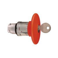 Schneider ZB4BS964C Harmony fém vészleállító nyomógomb fej, Ø22, Ø60 gombafejű, 5 multi-chip kulccsal kioldó, piros Schneider ZB4BS964C Harmony fém vészleállító nyomógomb fej, Ø22, Ø60 gombafejű, 5 multi-chip kulccsal kioldó, piros