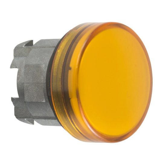 Schneider ZB4BV053E Harmony fém jelzőlámpa fej, Ø22, LED jelzőlámpához, betehető címke, narancssárga Schneider ZB4BV053E Harmony fém jelzőlámpa fej, Ø22, LED jelzőlámpához, betehető címke, narancssárga