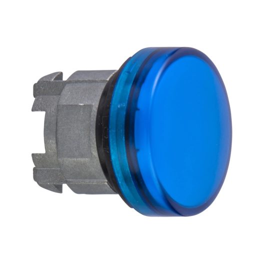 Schneider ZB4BV063 Harmony fém jelzőlámpa fej, Ø22, LED jelzőlámpához, kék Schneider ZB4BV063 Harmony fém jelzőlámpa fej, Ø22, LED jelzőlámpához, kék