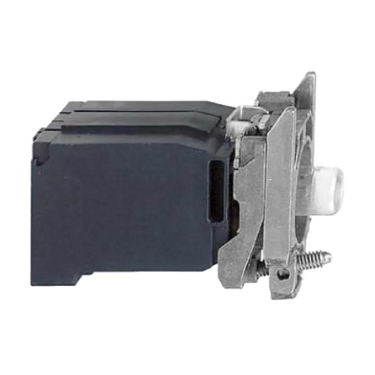 Schneider ZB4BV5 Harmony fém jelzőlámpa BA9s izzós blokk rögzítő aljzattal, 400VAC Schneider ZB4BV5 Harmony fém jelzőlámpa BA9s izzós blokk rögzítő aljzattal, 400VAC