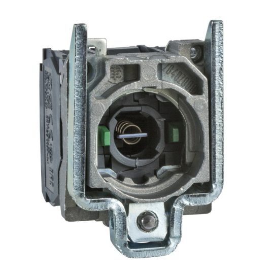 Schneider ZB4BW063 Harmony fém jelzőlámpa és érintkező blokk rögzítő aljzattal, BA9s foglalatos, 2NO, 250V Schneider ZB4BW063 Harmony fém jelzőlámpa és érintkező blokk rögzítő aljzattal, BA9s foglalatos, 2NO, 250V