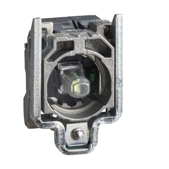 Schneider ZB4BW0B154 Harmony fém jelzőlámpa és érintkező blokk rögzítő aljzattal, LED-es, 1NO+1NC, 24VAC/DC, fehér, dugaszolós csatlakozós Schneider ZB4BW0B154 Harmony fém jelzőlámpa és érintkező blokk rögzítő aljzattal, LED-es, 1NO+1NC, 24VAC/DC, fehér, dugaszolós csatlakozós